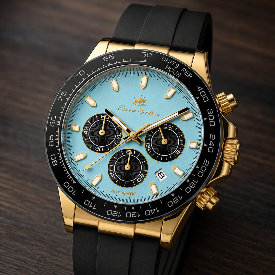 Crowno Track Turquoise Blue